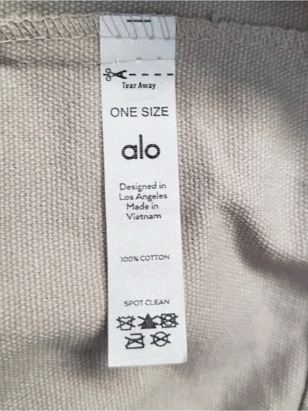 NWT Alo yoga canvas tie dye tote bag - Picture 15 of 15